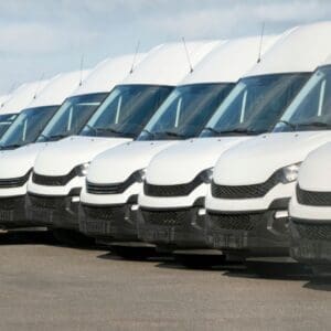 a fleet of box trucks for lease