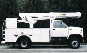 Altec tree care bucket truck L36-42A