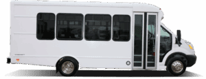 StarCraft Starline Mini bus or shuttle bus accommodates up to 14 passengers.