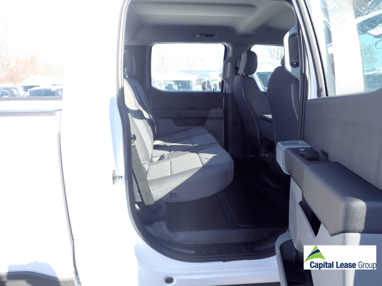 Ford F-250 backseat interior