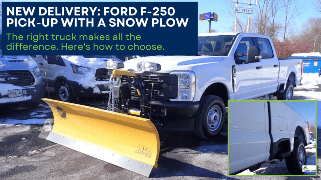 Buying a plow truck? Learn why ¾-ton pickups are the standard, how gas vs. diesel affects plow capacity, and how to match your truck to a Fisher HD2 plow.