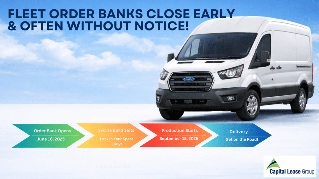 Model-Year Timing & Order Banks
